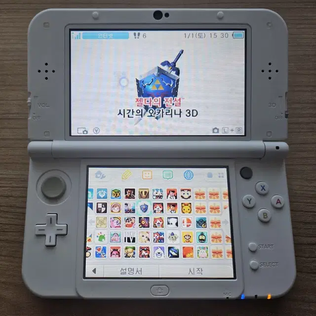 new 3ds ll 펄화이트 128