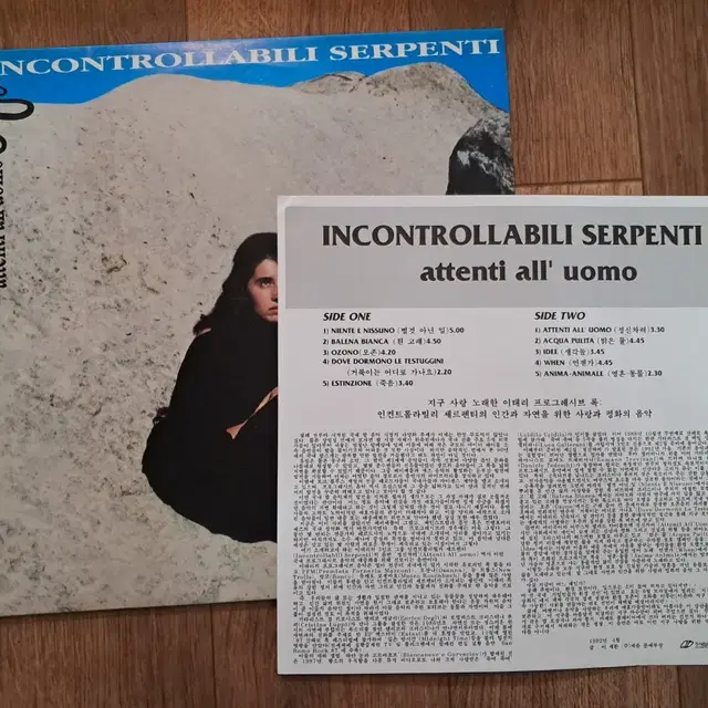 LP  INCONTROLLABILI SERPENTI  판매