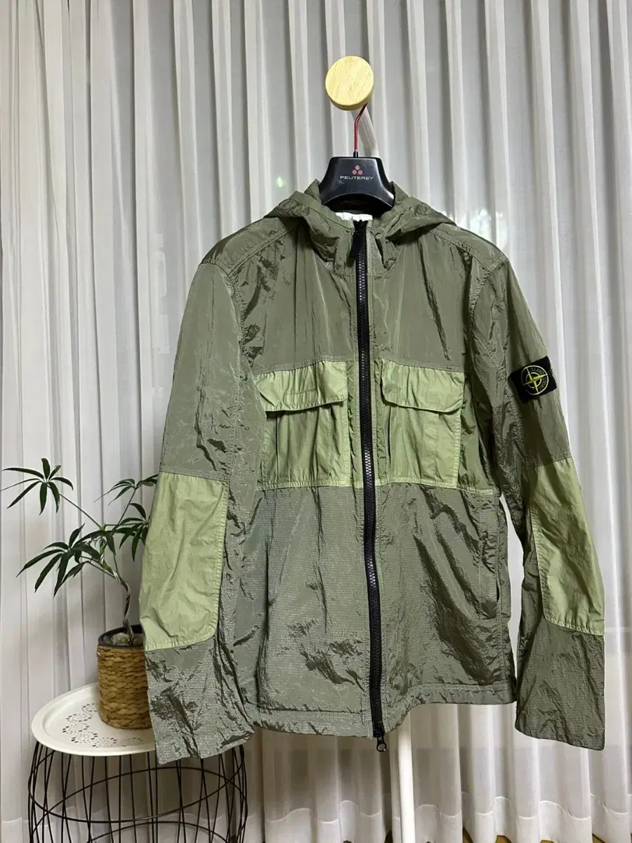 Stone Island Nylon and Metal Ripstop Jacket