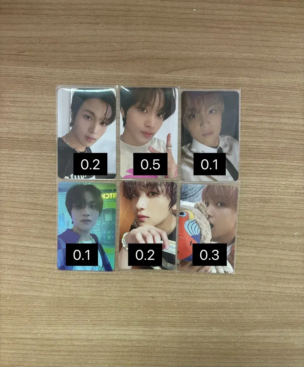 Enshiki haechan photocard wts (price drop)