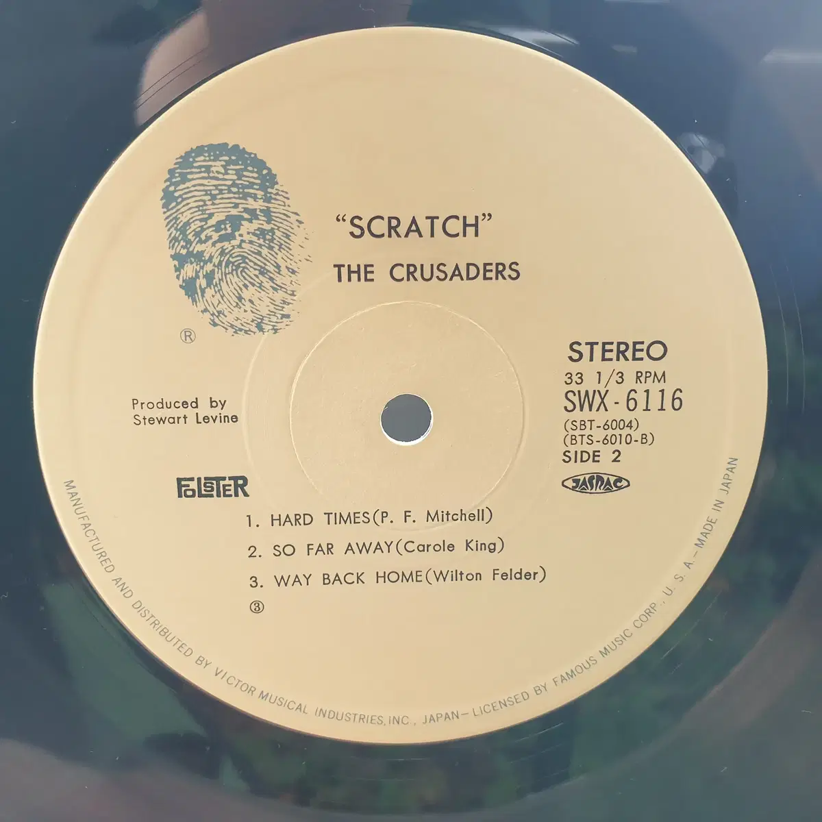 [중고LP] The Crusaders / Scratch