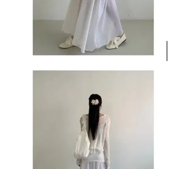 아델리오 see-through layered long skirt [원가_