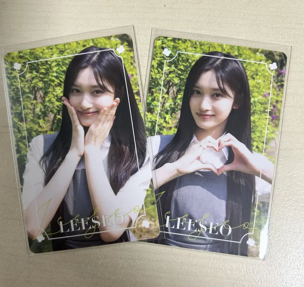 ive leeseo deikon photocard wts