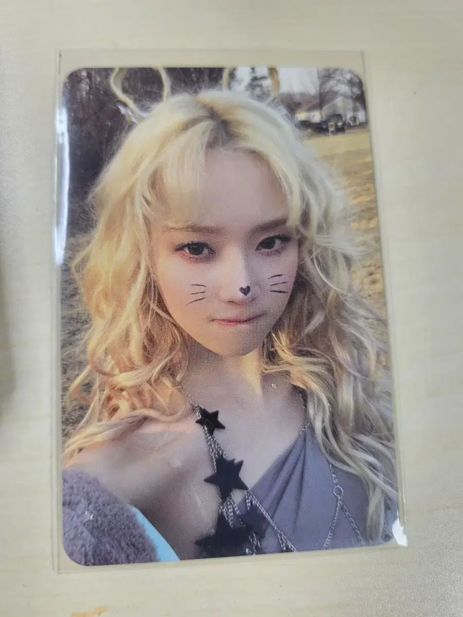 Aespa winter Armageddon Zine Version Photocard