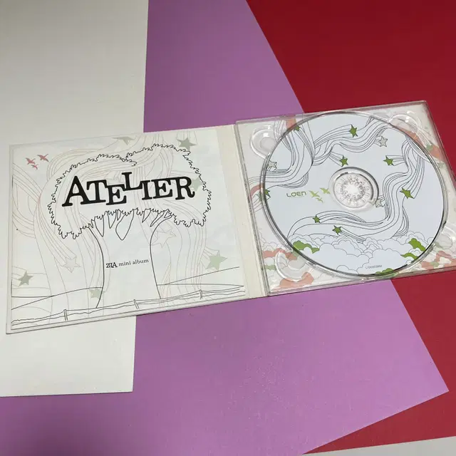 [중고음반/CD] Zia 지아 EP Atelier '술 한잔 해요'