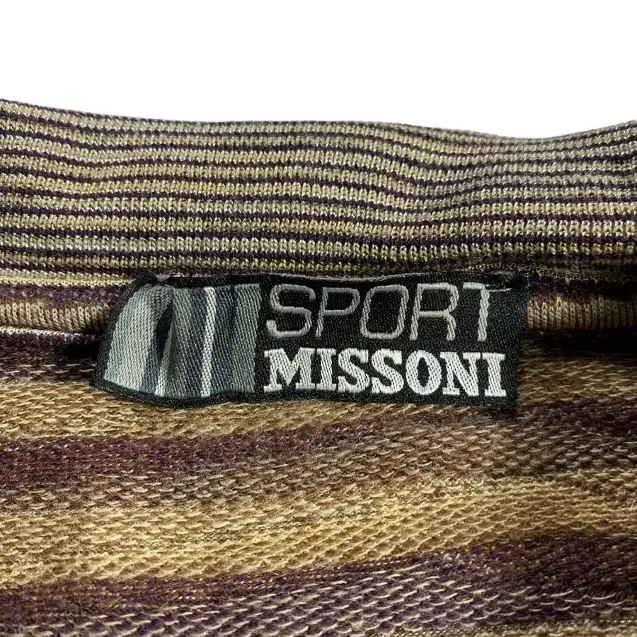 [52] Missoni 미쏘니 브라운 긱시크 카라니트