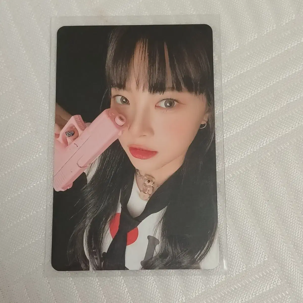 le sserafim unforgiven weverse eunchae photocard