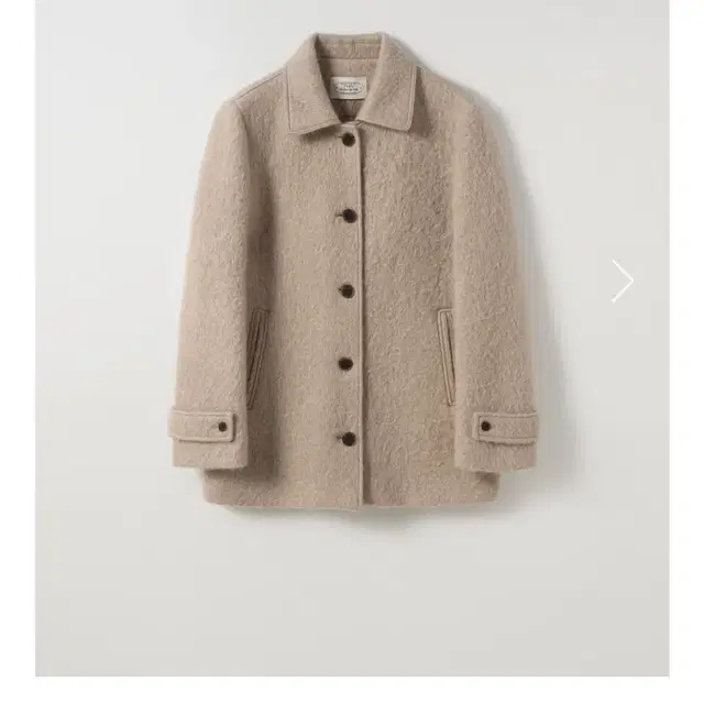 포유온 발렌타인 코트 Valentin Wool Half Coat