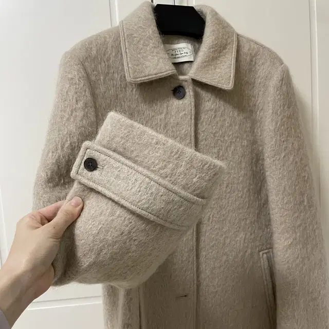 포유온 발렌타인 코트 Valentin Wool Half Coat