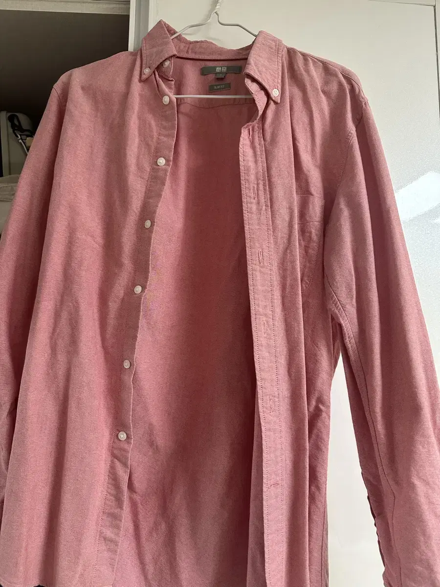 Indigo-pink shirt