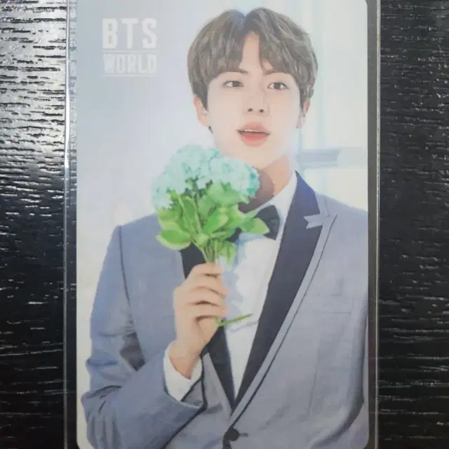 (희귀템) 방탄 BTS WORLD LIMITED 석진 Jin 양면포카양도