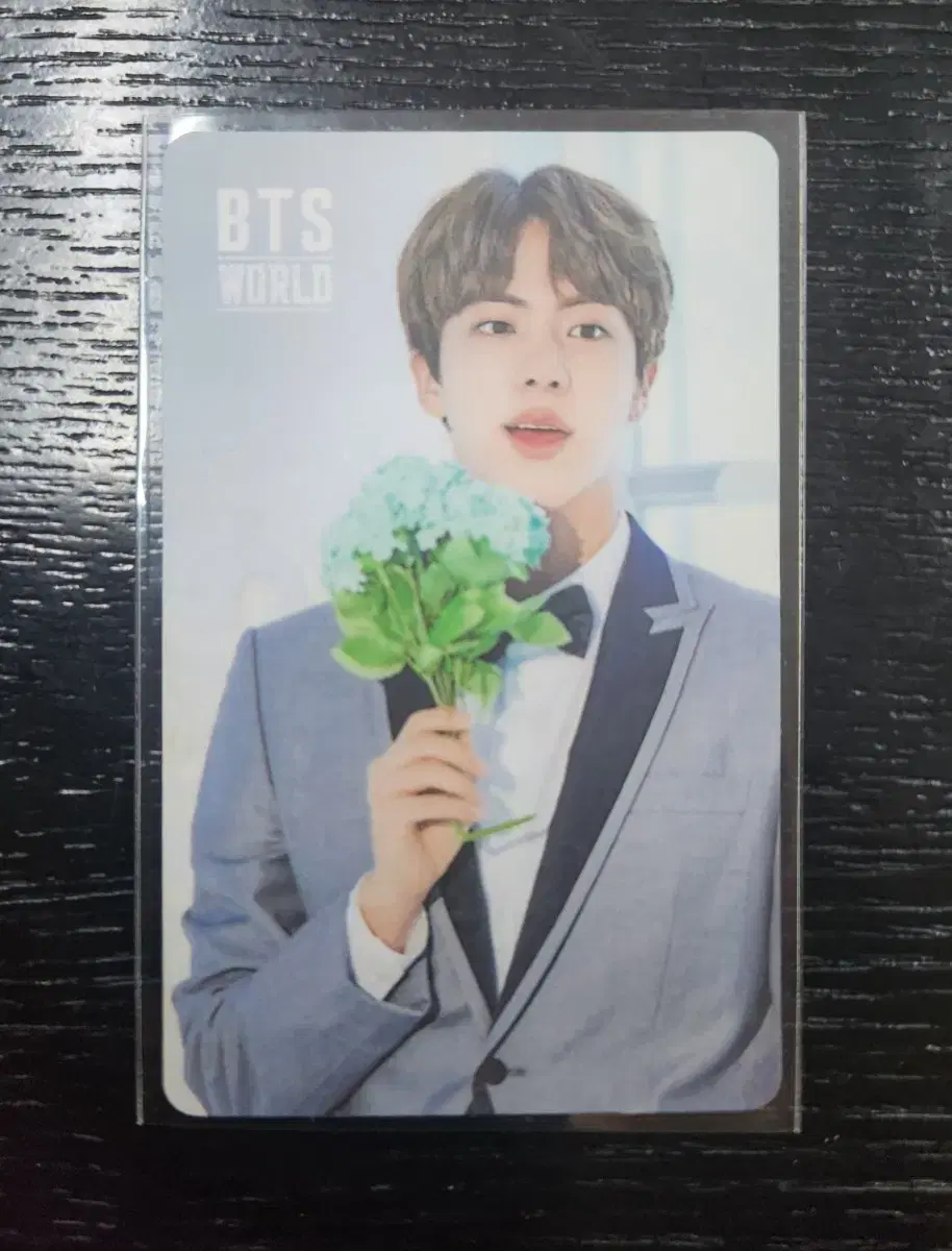 (희귀템) 방탄 BTS WORLD LIMITED 석진 Jin 양면포카양도