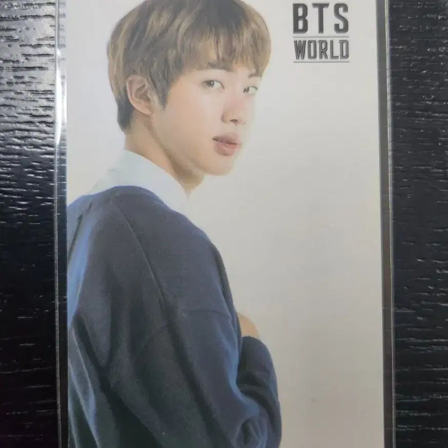 (희귀템) 방탄 BTS WORLD LIMITED 석진 Jin 양면포카양도