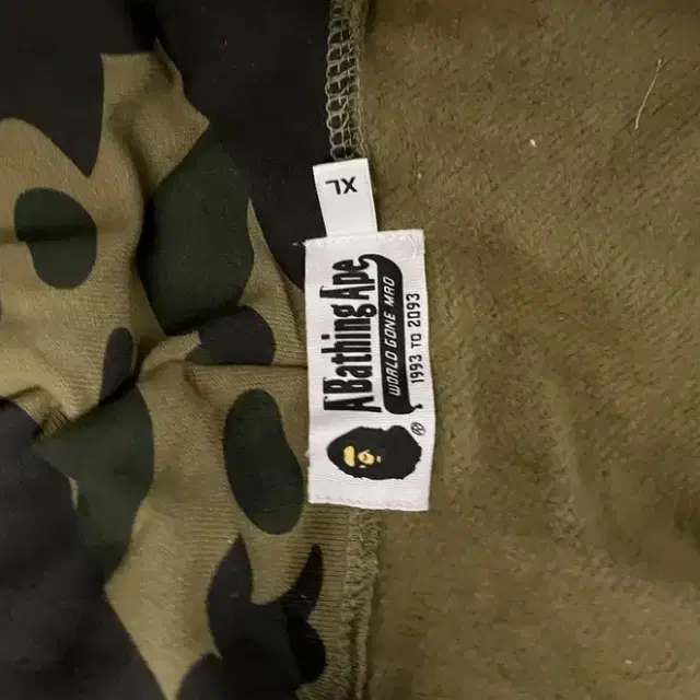 상태 S) 베이프 샤크 후드집업 녹계 bape shark