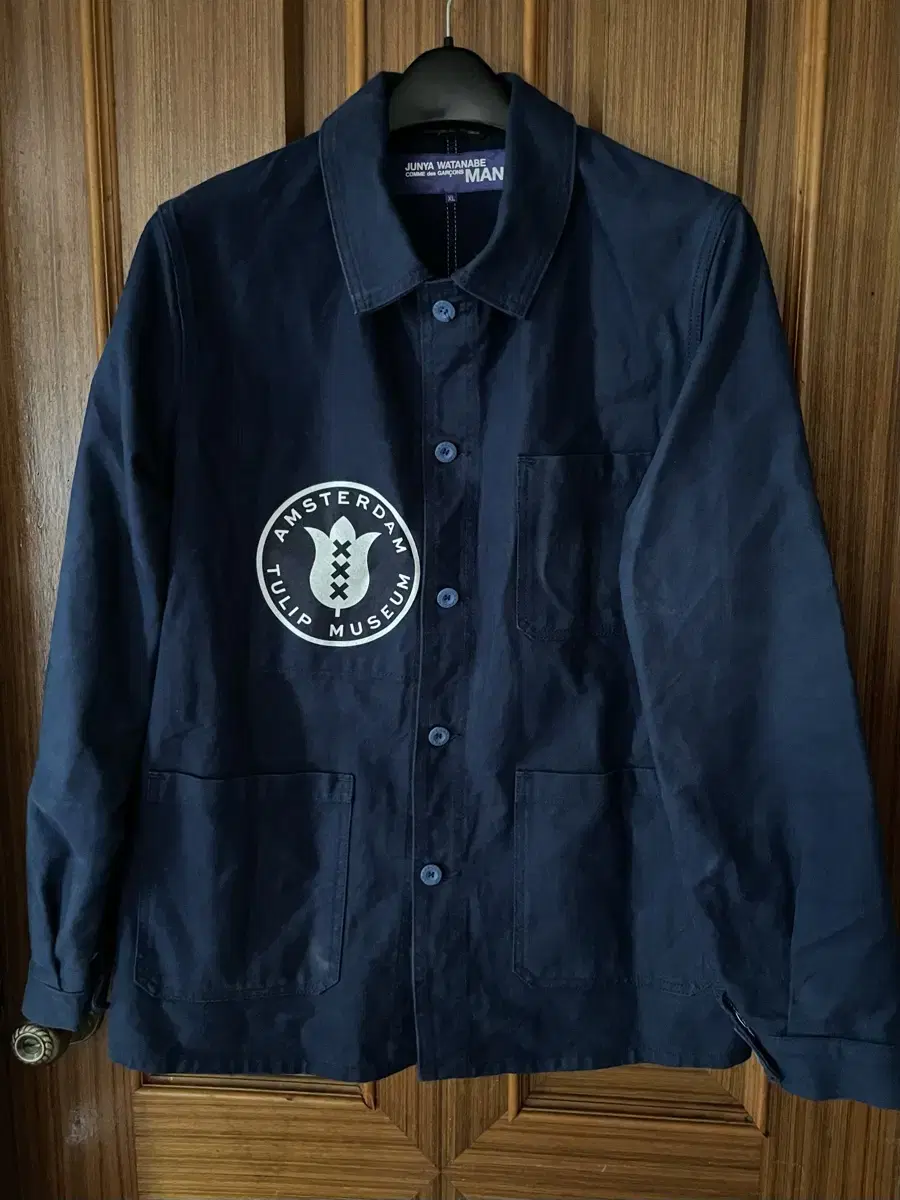 (L) Junya Watanabe Moleskin French Walk Jacket Navy