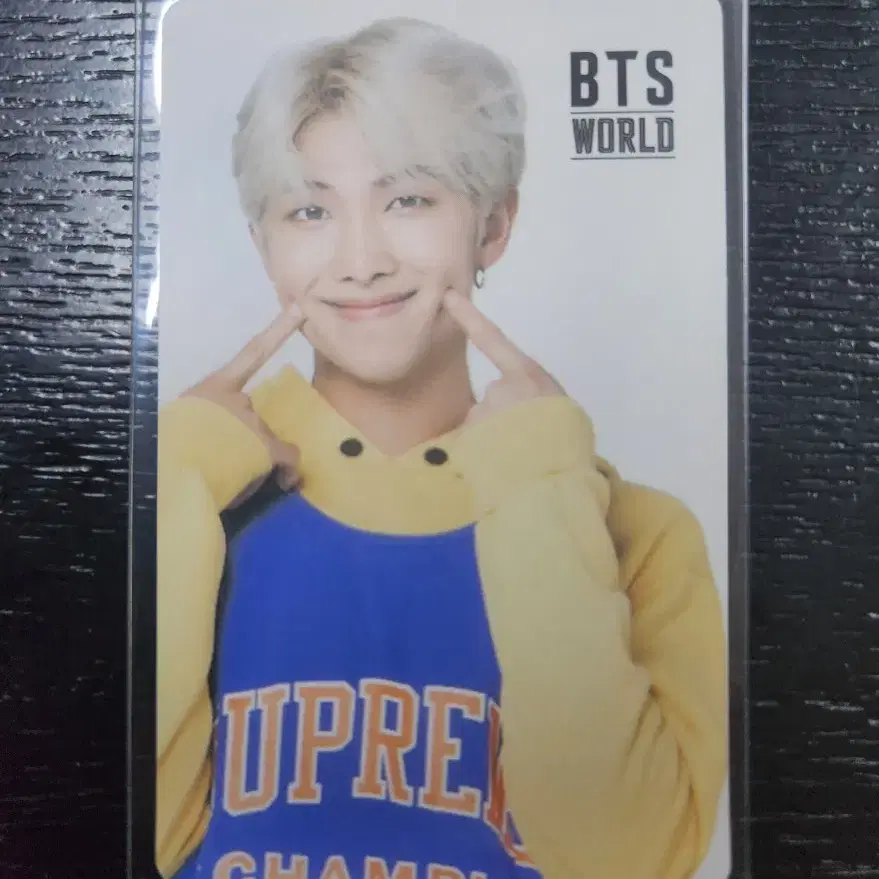 (희귀템) 방탄 BTS WORLD비월 LIMITED 남준RM 양면포카양도