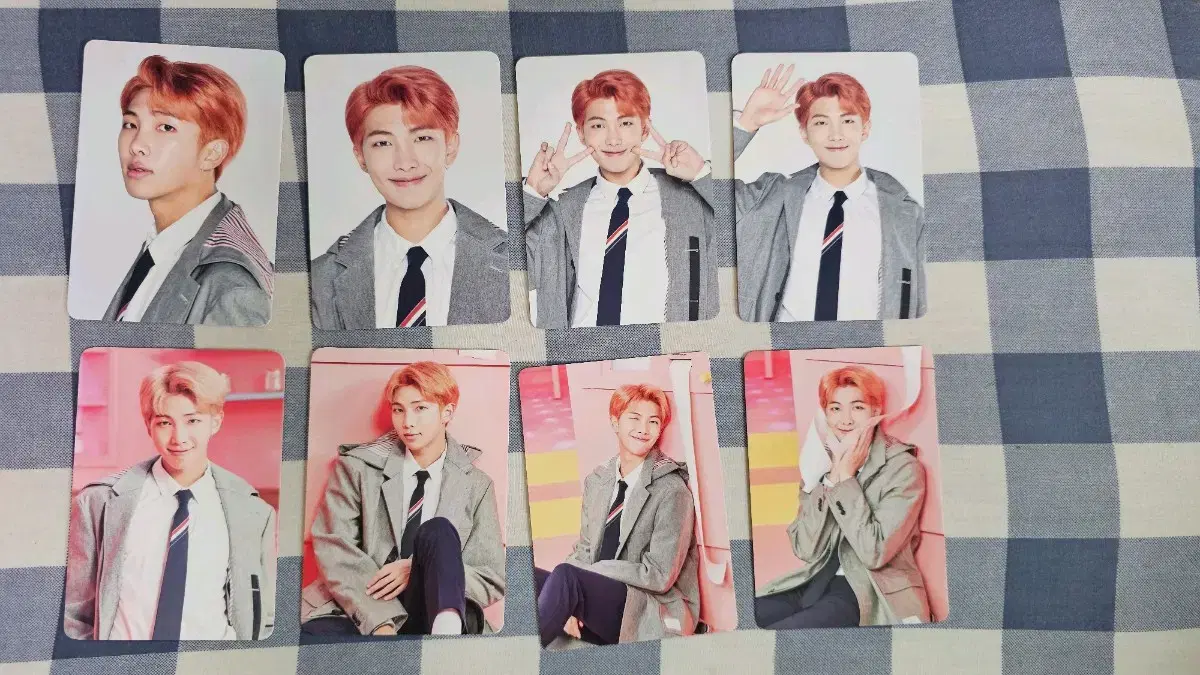 Bangtan BTS 4th Mustache Mustache Photo Card RM Namjoon jun.