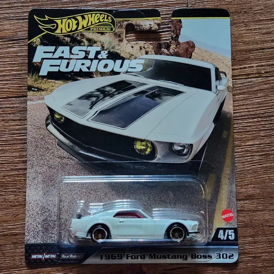 핫휠 프리미엄 1969 Ford Mustang Boss 302 미니카