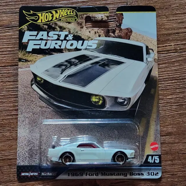 핫휠 프리미엄 1969 Ford Mustang Boss 302 미니카