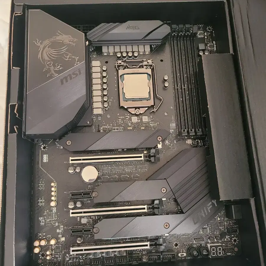 10700f, Z490 유니파이, 로얄 램 16X2, as500