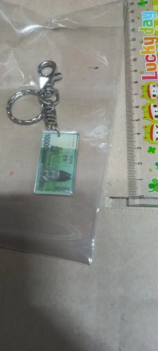 Ten-thousand-won bill keyring keyring Bag hook