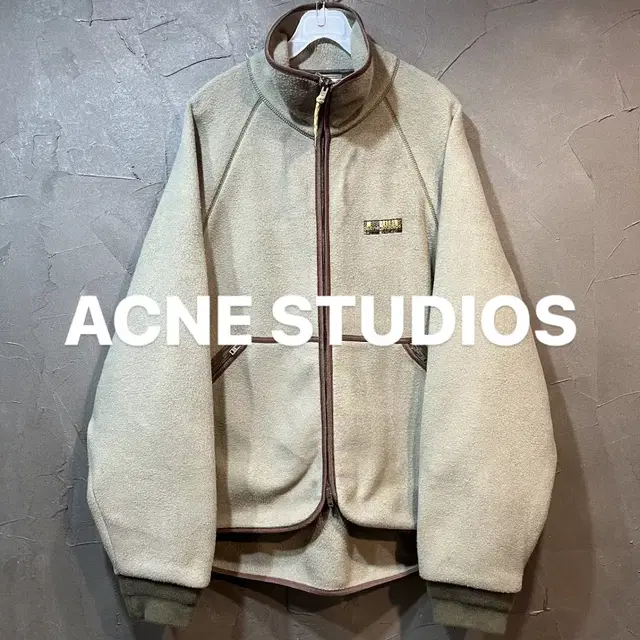 [48] Acne Studios 아크네 스튜디오 투웨이 집업 플리스 자켓