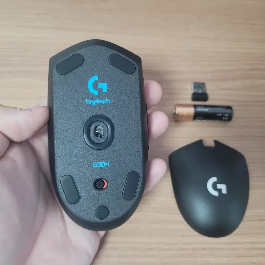 로지텍 G304 블랙 몰컴에디션 저소음개조 무소음 마우스