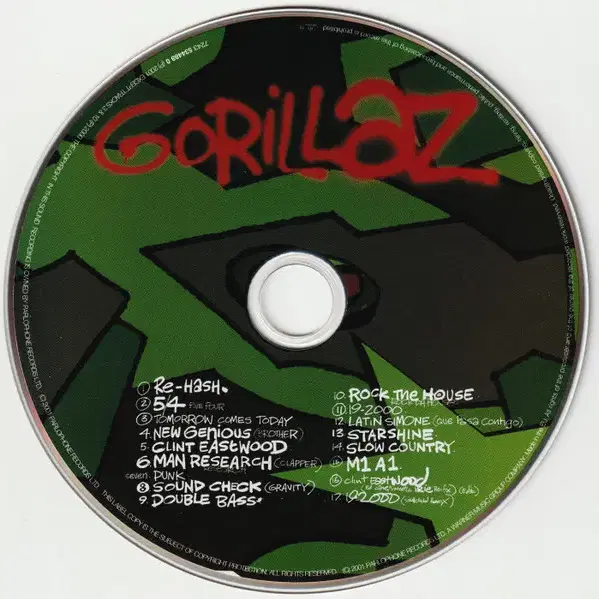 Gorillaz - Gorillaz (CD) 유럽반 2006 EX+