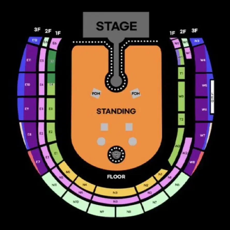 콜드플레이 콘서트 E1 연석 양도