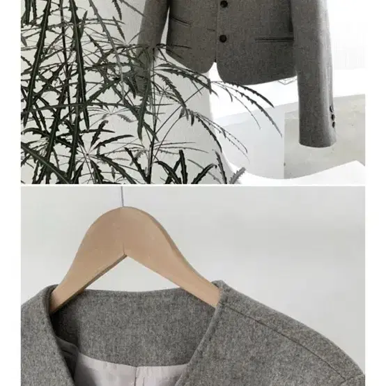 리에뜨 neat wool jacket 셋업s