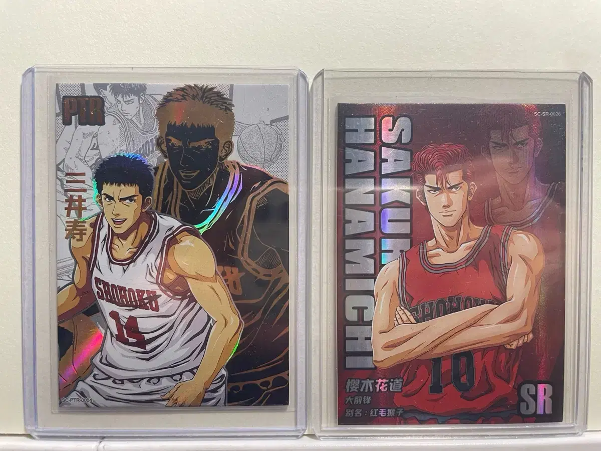 SLAM DUNK Jung Dae-Man PTR, Kang Baekho SR kard bulk for sale