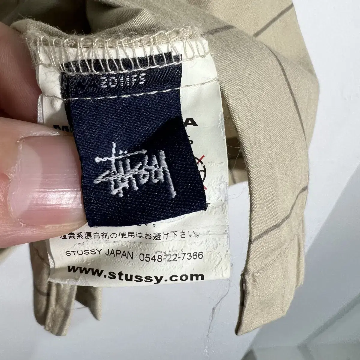 Stussy 스투시 반팔셔츠L (made in U.S.A)