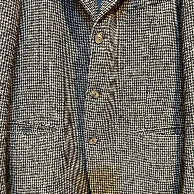 Harris tweed 해리스 트위드 오버핏 울 블레이저 자켓