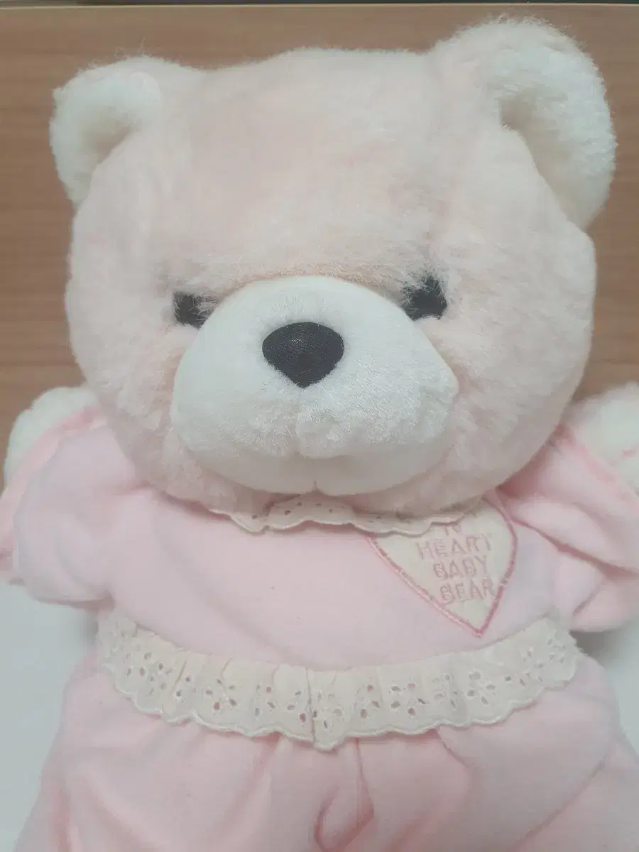 80s Heart Bear Bear Doll