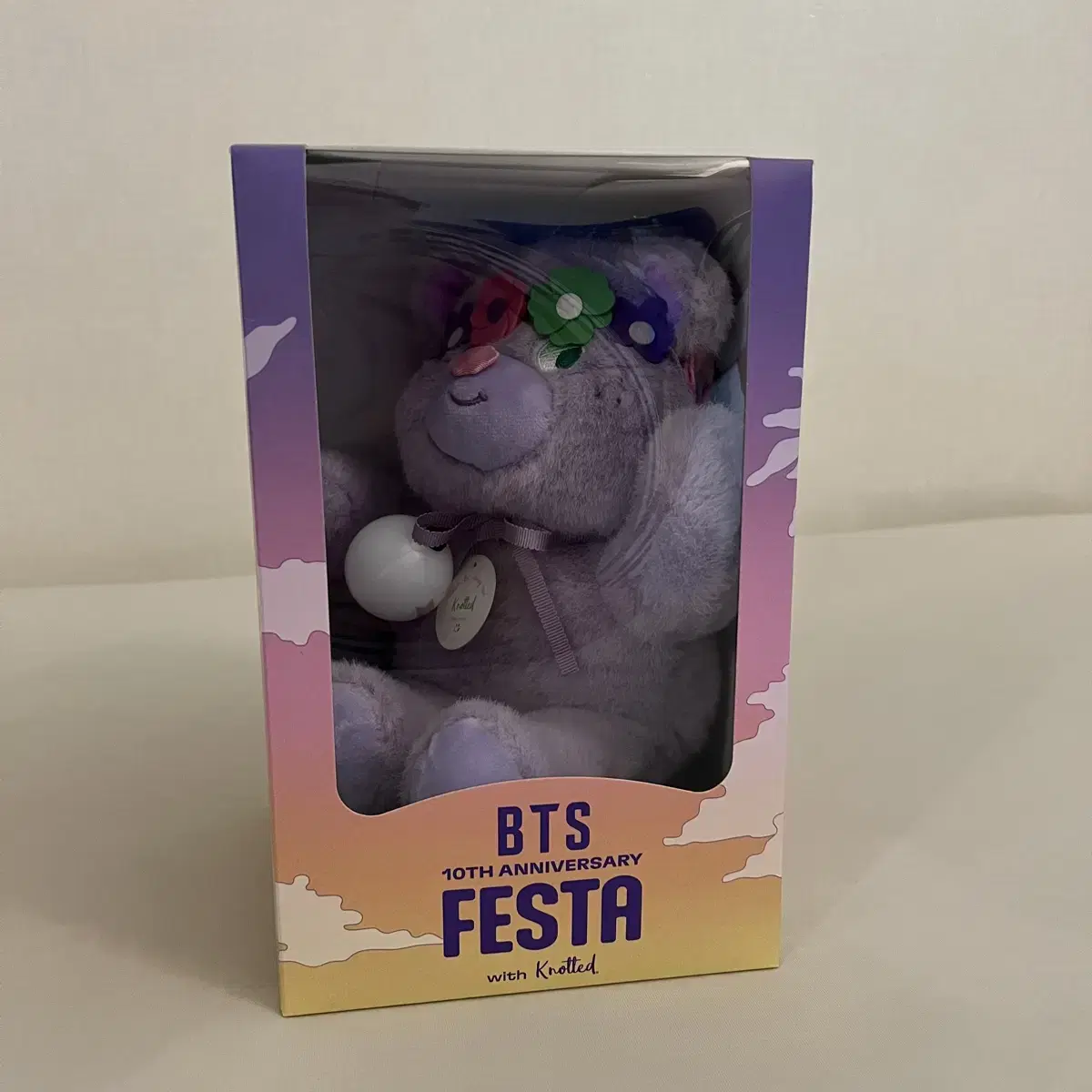 방탄 10주년 페스타 FESTA 노티드 슈가베어 미개봉