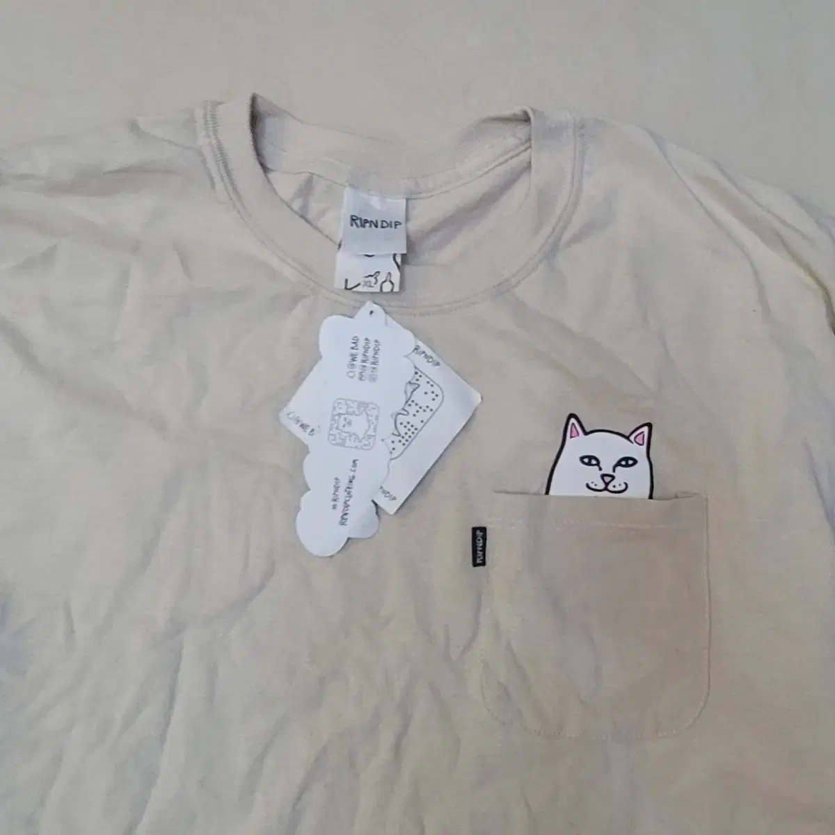 ripndip 립앤딥 긴팔티셔츠 xl