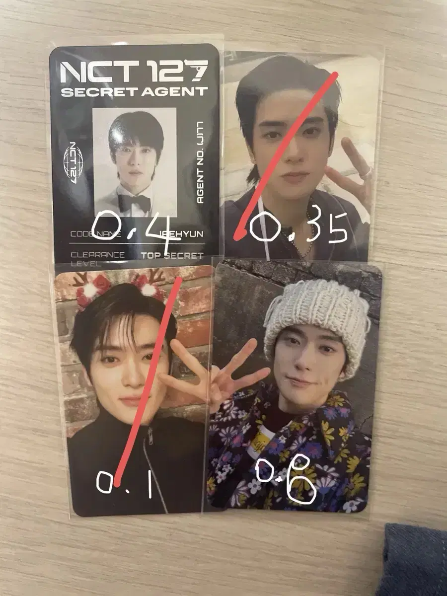 Nct 127 jaehyun Jaehyun Jung photocard ((lowest price))