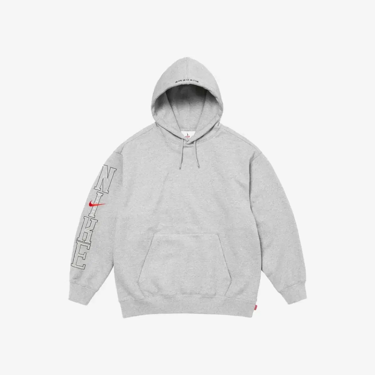 Supreme x Nike Hoodie Heather Grey Size XL Brand New for sale