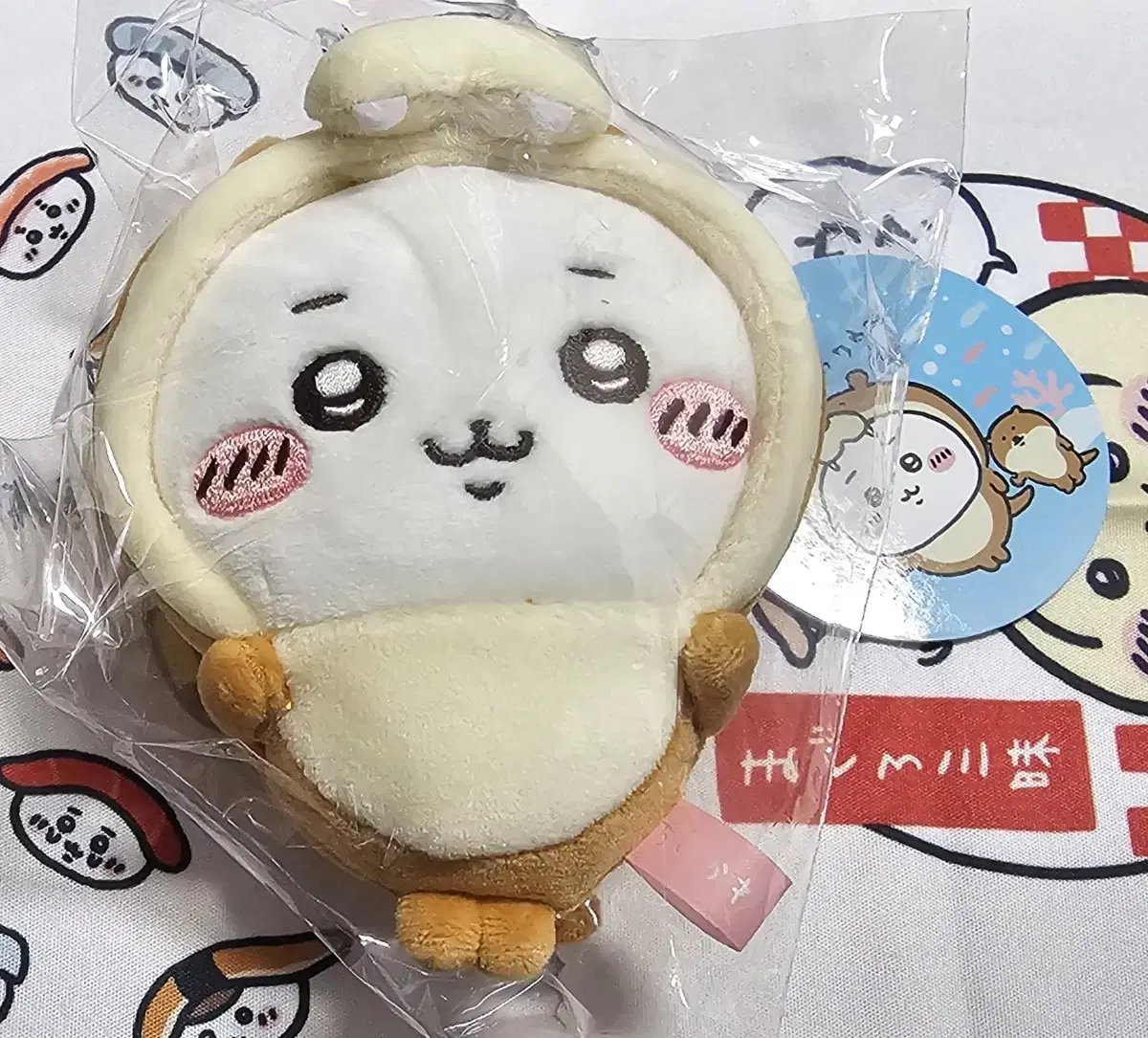 [unsealed]Chiikawa Aquarium otter doll Mascot Munjakugi mako Kawauso