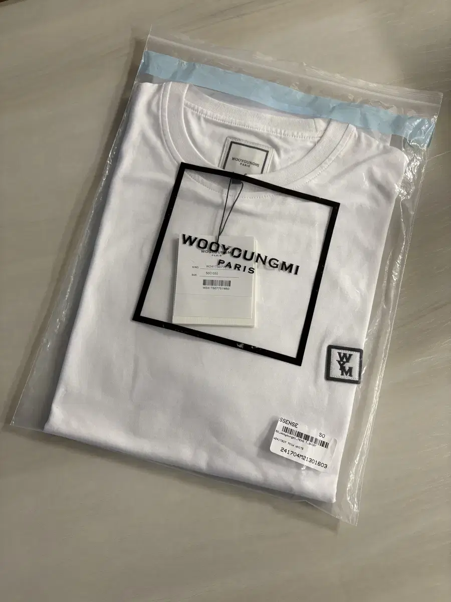 Wooyoung Mi Basic Short Sleeve T-Shirt