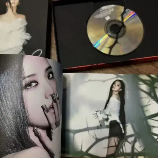 블랙핑크 지수 첫 앨범 me 친필싸인 cd 포카 편지 책갈피