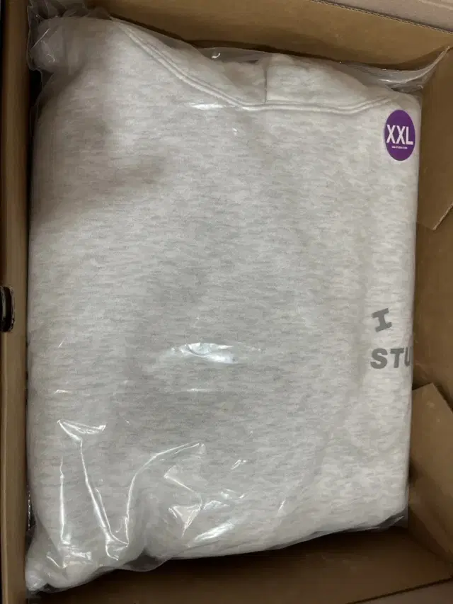 IAB Studio Hoodie Light Gray 아이앱 후드 2XL