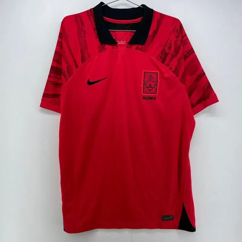 Nike Korea Dry Fit Stadium Home Short Sleeve Jersey Red 110XXL