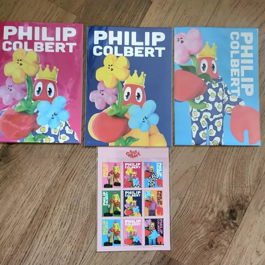 필립콜버트 philip colbert 엽서 스템프스티커