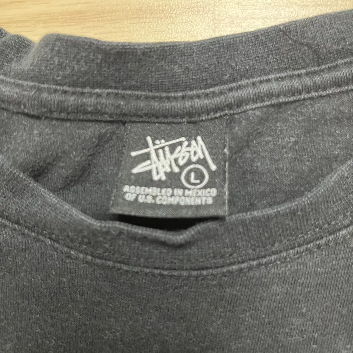 빈티지 STUSSY x UNDEFEATED 티셔츠 2007