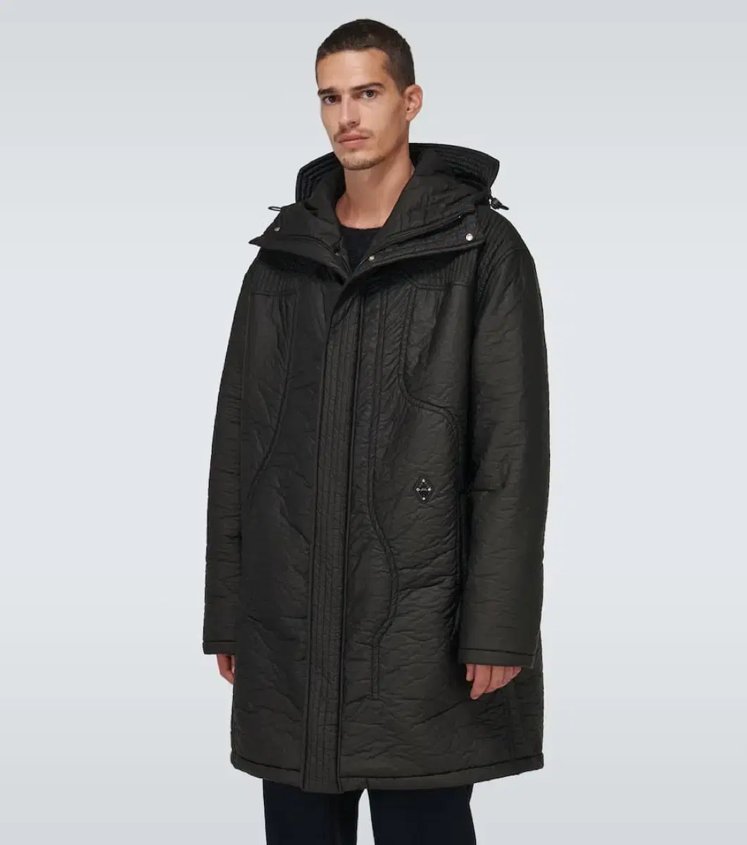 2XL XXL Cold-Weather Runway Quilted Padded Coat Jacket