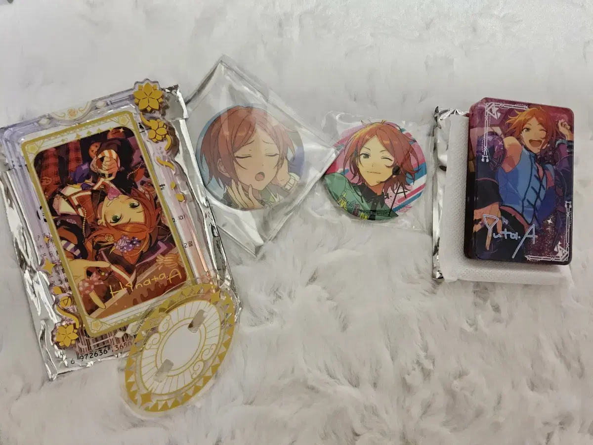 Bulk) Angsta Aoi hinata Yuuta acrylic Canbadge in bulk