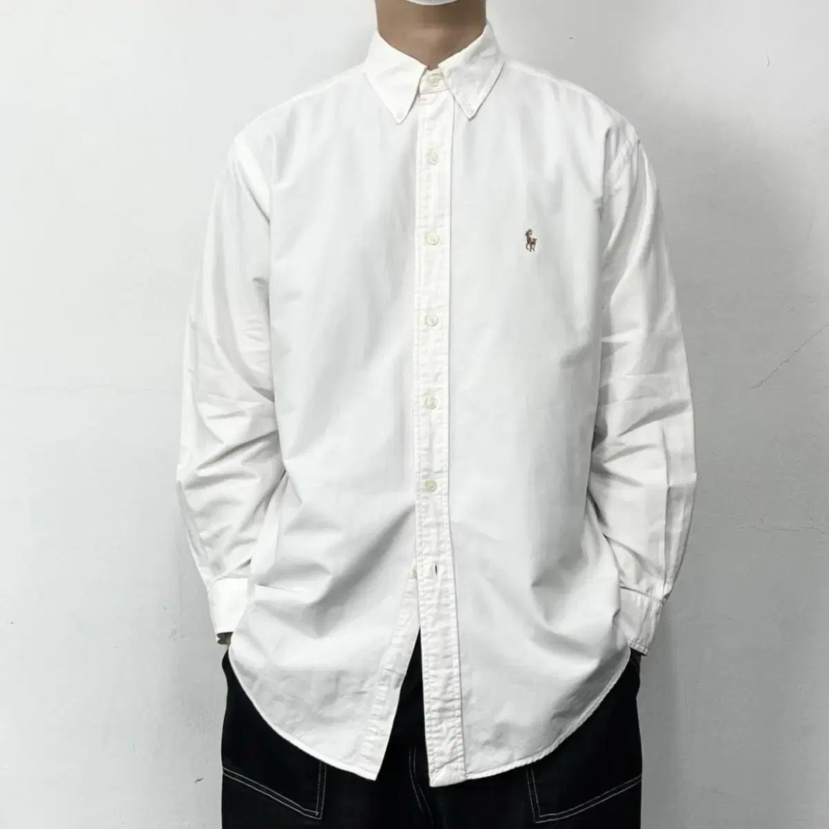 Polo Ralph Lauren Pony Oversized Oxford White Shirt