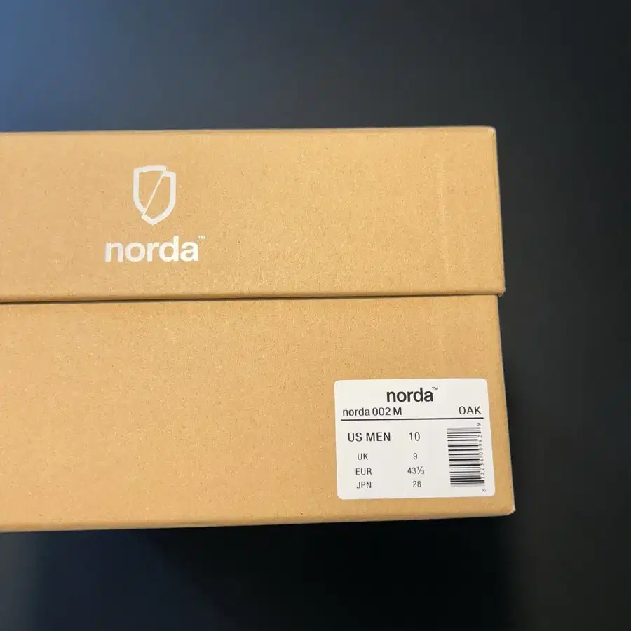 Norda 002 280size 1회 시착