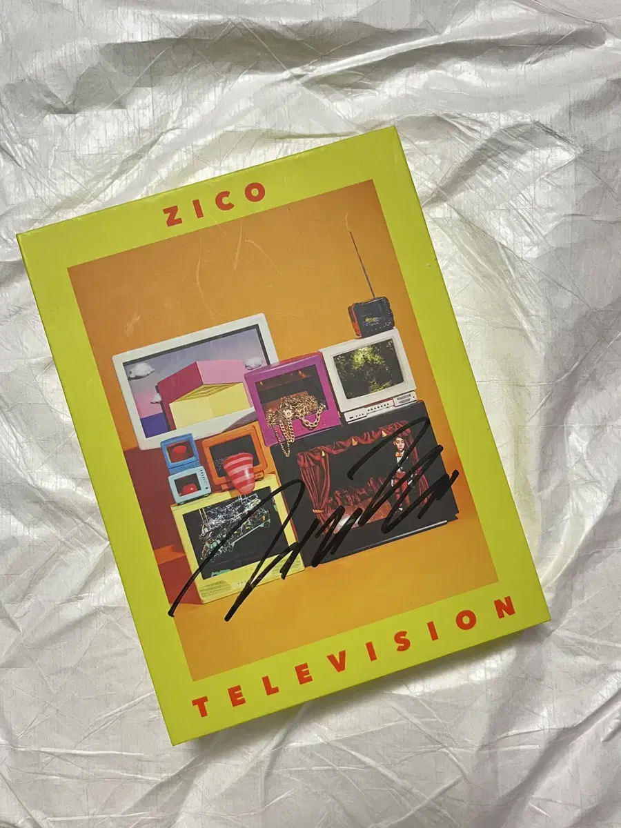 Zico Television Autographed Album